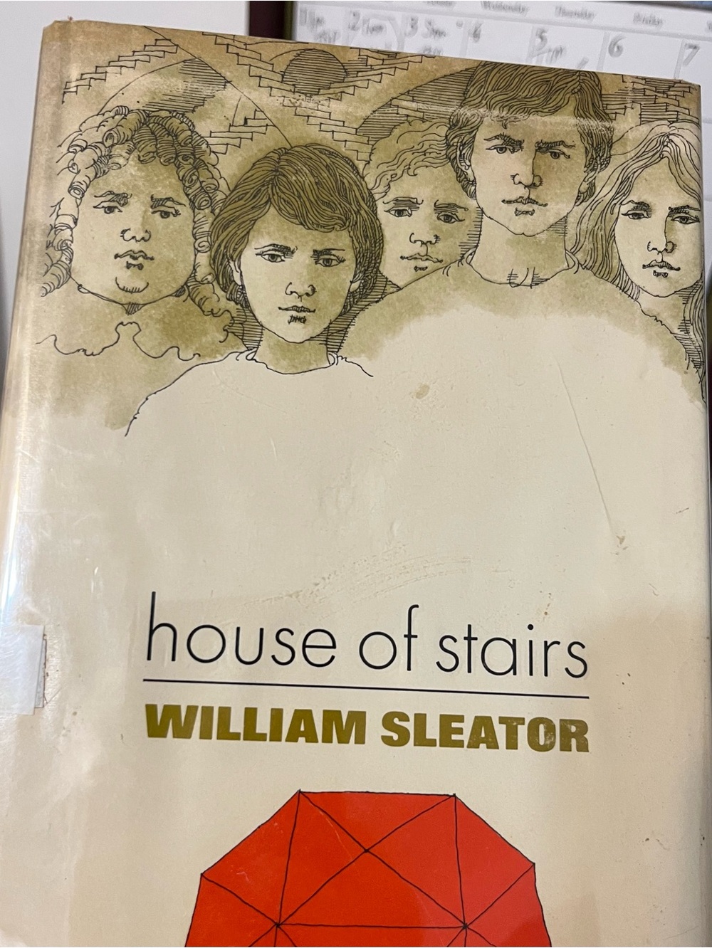 House of Stairs 1974 book William Sleator w Richard Cuffari illustration